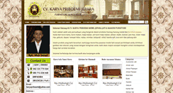 Desktop Screenshot of karyafurniturejepara.com